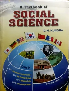 A Text Book Of Social Science For Class 9