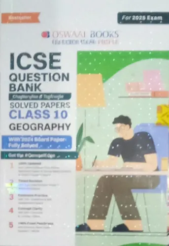 ICSE Question Bank Solv. Papers Geography-10