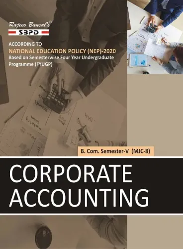 Corporate Accounting B. Com. 5th Sem (MJC-8) According to NEP