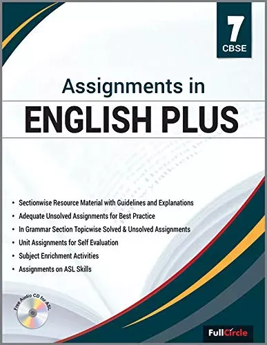 Assignment in English Plus Class 7 CBSE 