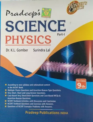 Science Physics Part-1for class 9 Latest Edition -2024