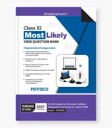 Physics Most Likely CBSE Question Bank  Class 11 Exam 2027