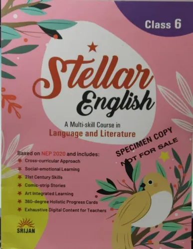 Stellar English Course Book For Class 6