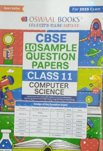 Cbse 10 Sample Question Paper Computer Science -11 (2025)