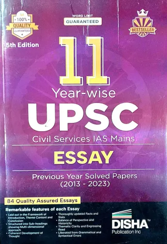 11 Year Upsc Civil Chapterwise Ias Mains Nibandh Sp(h)