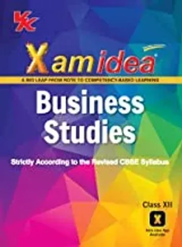 Xam Idea Business Studies-12