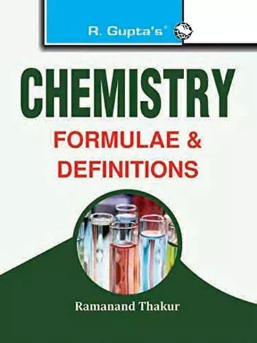 Chemistry Formulae & Definitions 