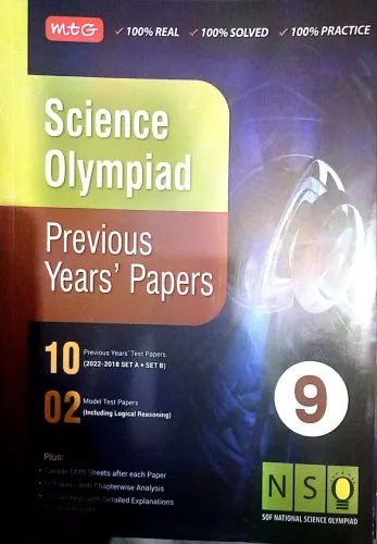 Science Olympiad Previous Years Papers Class - 9