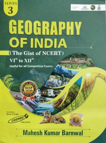 Geography Of India (The Gist Of NCERT) VI To XII