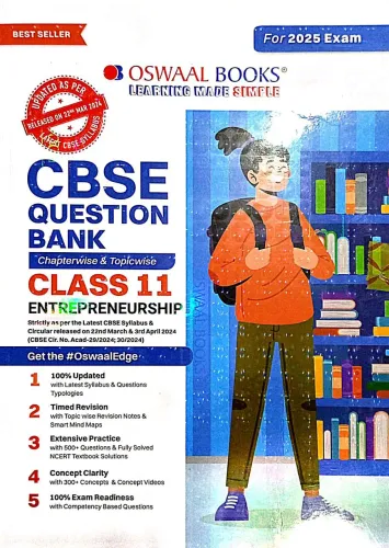 Cbse Question Bank Entrepreneurship-11(2024-2025)