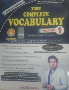 The Complete Vocabulary Vol.-1 Latest Edition 2024