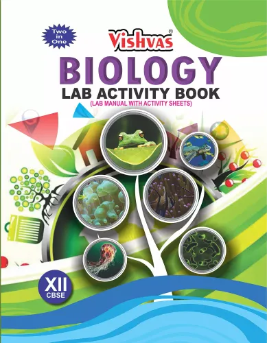 Biology practical notebook (two in one ) class 12 (Hard Cover)