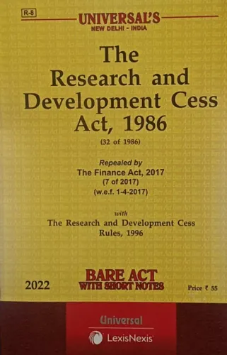 Research And Development Cess 1986
