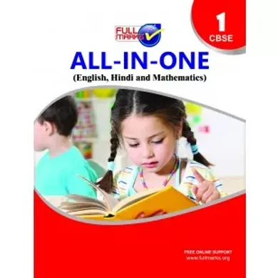 Full Marks All In One (English, Hindi, Mathematics, EVS) for Class 1