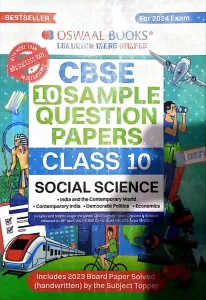 Cbse 10 Sample Question Papers Social Science-10 (2023-24)