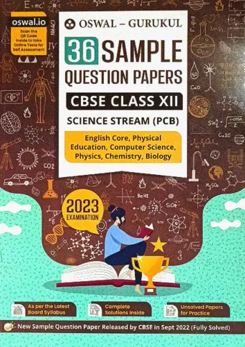 36 Sample Question Papers Cbse Science Stream (PCB)-12