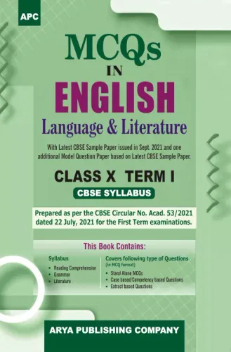 MCQs in English Language & Literature, Class-10, Term-1