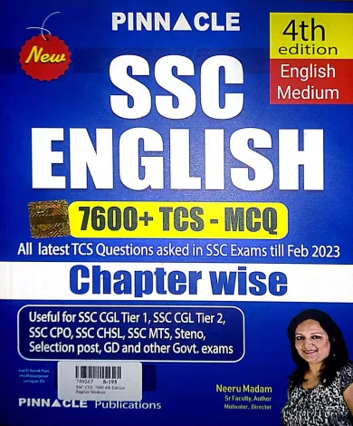 New SSC English 7600+ Tcs - Mcq (E) 4th Edition