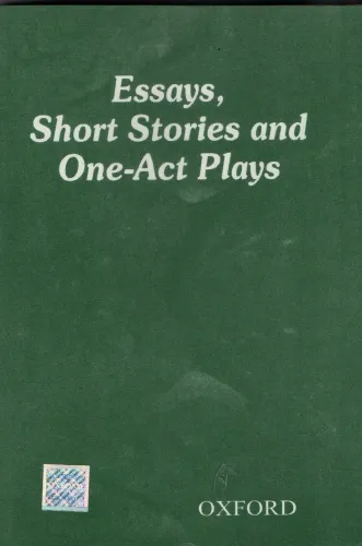 Essays Short Stories And One Act Plays