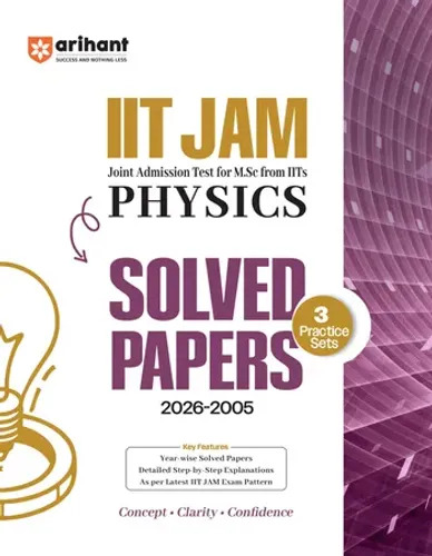 IIT JAM 2027 | Physics Solved Papers (2026–2005) with 3 Practice Sets | 100% Detailed Step by Step Explanations