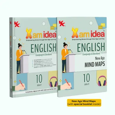 Xam idea English(L&L) - Class 10 - (CBSE 2026-27) | As per the Latest NCERT | Mind Maps | Solved NCERT Questions | Competency-based Questions | Self-Assessment | Practice Paper