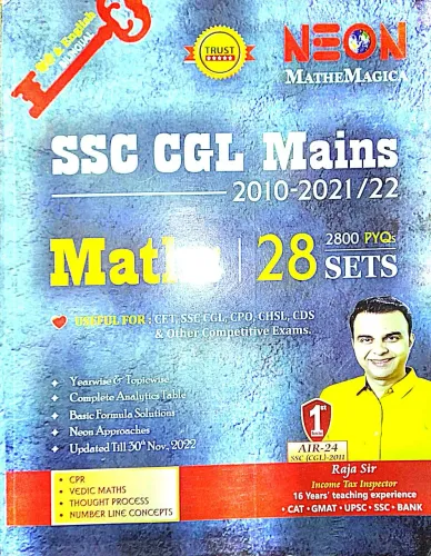 Ssc Cgl Maths Mains 2010-2021 / 22 {28 Sets}