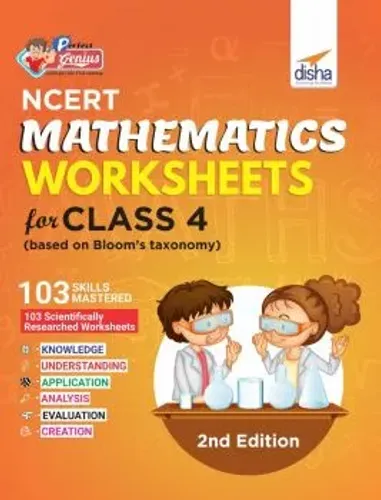 Perfect Genius NCERT Mathematics Worksheets for Class 4 (based on Bloom's taxonomy) 2nd Edition