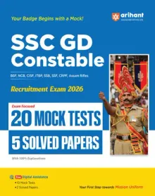 SSC GD Constable Exam 2026 | 20 Mock Tests + 5 Solved Papers with 100% Explanations | BSF, CISF, CRPF, ITBP, SSB, SSF & Assam Rifles | Free Online Mock Test & Solved Papers