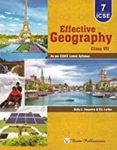 Icse Effective Geography For Class 7