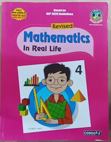 Mathematics In Real Life for class 4 Latest Edition 2024