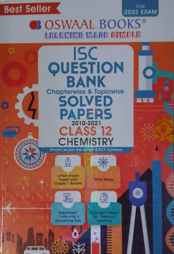 Isc Q.b Solved Paper 2010-2021 Class-12 Chemistry