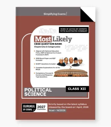 Political Science Most Likely Question Bank  CBSE Class 12 for Exam 2027