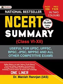 NCERT Summary (Class VI – XII) One linear for UPSC/IAS Preparation, State Civil Services