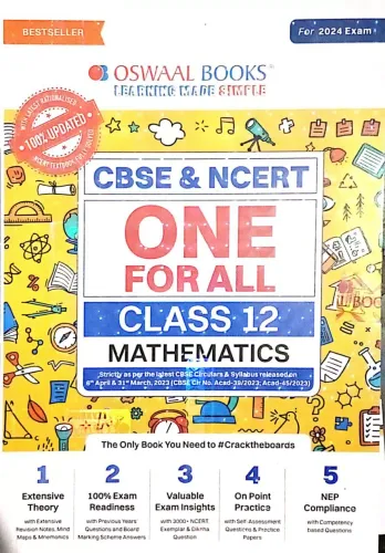 CBSE & NCERT One for All Mathematics-12