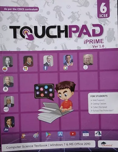 Touchpad iPrime Ver 1.0 Computer Book for Class 6 (ICSE)