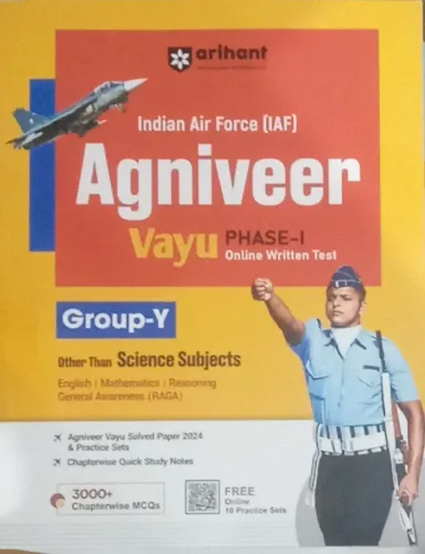 Indian Air Force Agniveer Group-Y Science,English,Maths,Reasoning,General Awareness