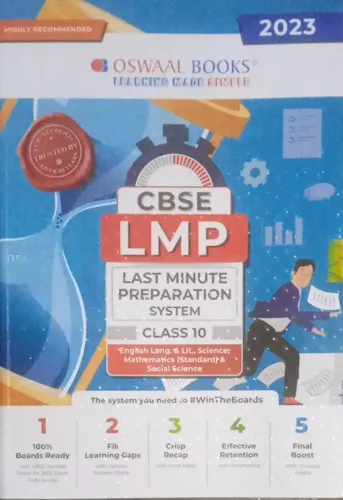 Cbse LMP English Lang. , Science , Mathe Standard & Social Science - 10