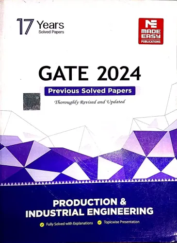 Gate 2024 Production & Industrial Engineering Prev. Solved Papers