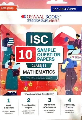 Isc 10 Sample Question Papers Mathematics-11 (2023-2024)