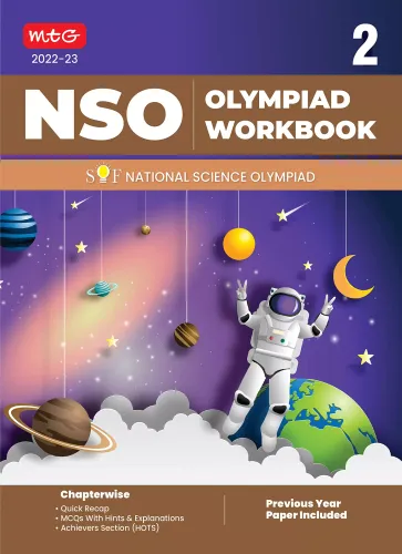 National Science Olympiad (NSO) Work Book for Class 2 - Olympiad Books For 2022-2023 Exam