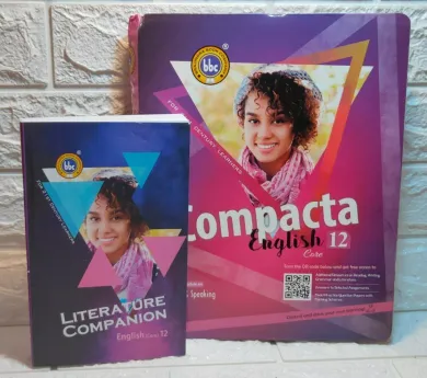 BBC Compacta English (Core) For CBSE Class 12 + Literature Companion 