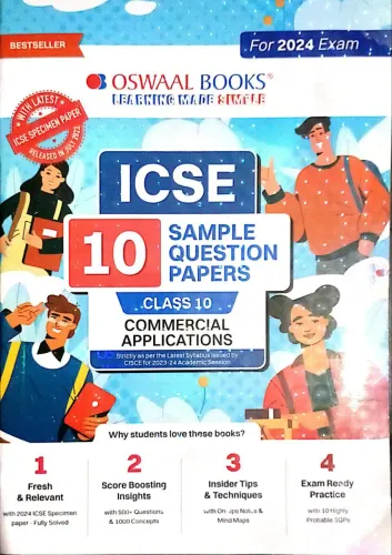 ICSE 10 Sample Question Papers Commercial Applications-10 (2023-2024)