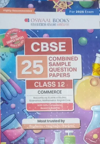 CBSE 25 Combined Sample Question Papers 12th Commerce Stream (2025)