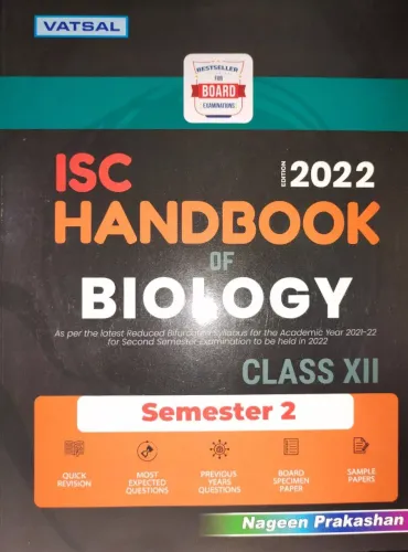 Isc Handbook Of Biology Class 12 (sem-2)