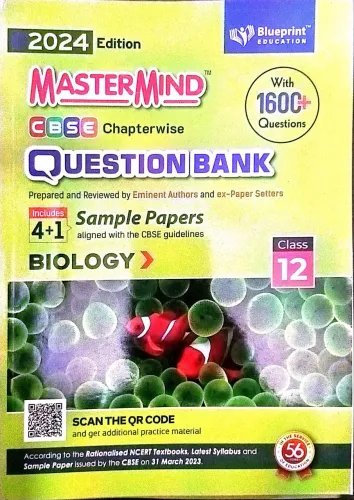 Mastermind CBSE Chapterwise Question Bank Biology for Class 12 (2024)