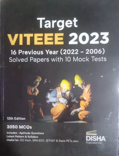 Target VITEEE 2023 16 Previous With 10 Mock Tests 