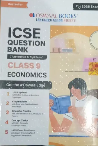 Icse Question Bank Solv. Papers  Economics- 9