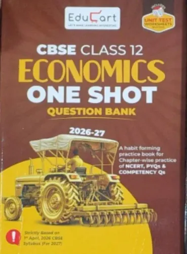 One Shot Cbse Question Bank Economics-12 (2026-27)