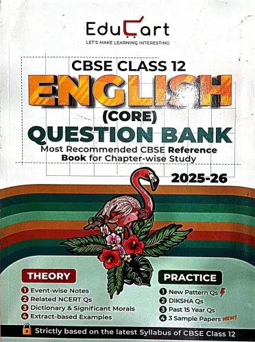 Cbse Question Bank English Core-12 (2025-26)
