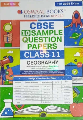 CBSE 10 Sample Question Paper Geography- 11(2025)